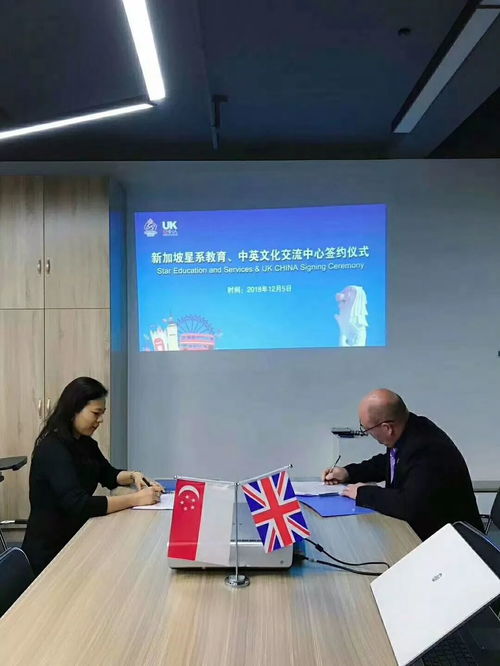 新加坡星系教育与中英文化交流中心合作签约仪式隆重举行