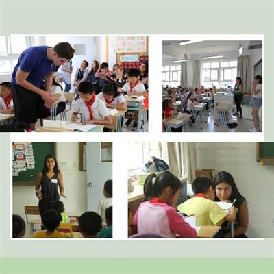 [浦东]东方小学:文化交流 互动默契-记学校与美国Rollins大学教育教学交流活动